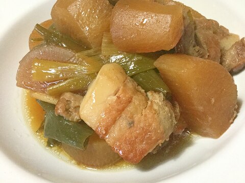 炊飯器で簡単☆豚バラと大根の煮込み